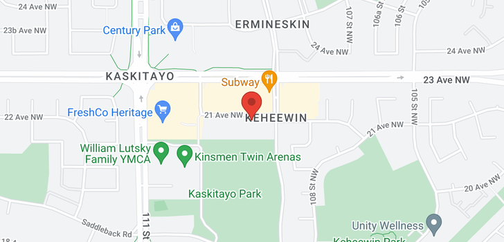 map of #403 10915 21 Ave NW